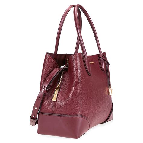 what color is oxblood in michael kors purse|Michael Kors dover handbags.